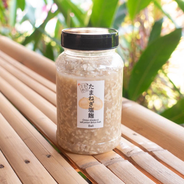 Onion Shiokoji 200 gr - 300 gr / ikushima store / Beras Organik Bali & Garam Kusamba / Umami Alami / Cita Rasa Jepang / Shiokoji Bawang Bombai — 300 gr