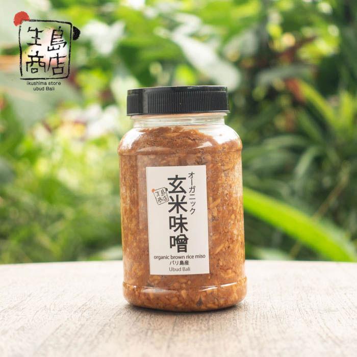 Organic Brown Rice Miso – Halal Japanese Paste | Ikushima Store — 300 gram
