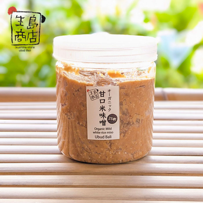 Organic Mild White Rice Miso – Halal Japanese Paste | Ikushima Store — 500 gram