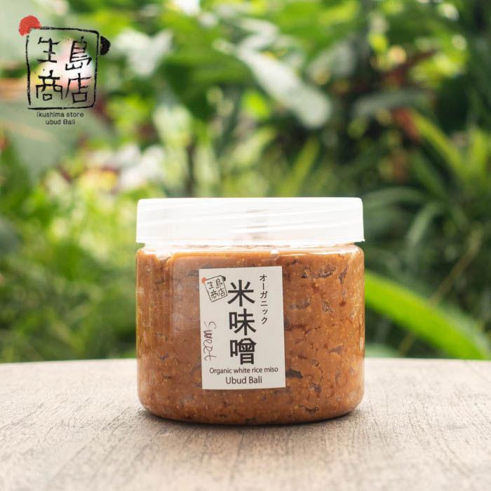 Organic Mild White Rice Miso – Halal Japanese Paste | Ikushima Store — 500 gram