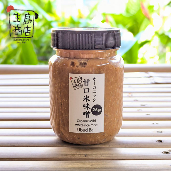 Organic Mild White Rice Miso – Halal Japanese Paste | Ikushima Store — 200 gram