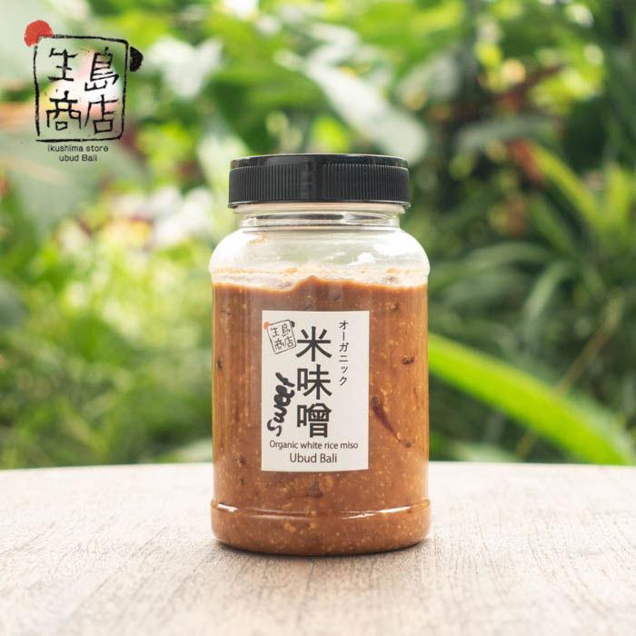 Organic Mild White Rice Miso – Halal Japanese Paste | Ikushima Store — 300 gram