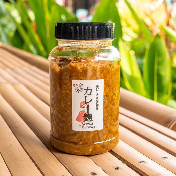 Curry shiokoji 200g - 300g / ikushima store / Beras Organik Bali & Garam Kusamba / Umami Alami / Cita Rasa Jepang / Shiokoji Bawang Putih & Jahe / Curry Garlic Ginger Shiokoji Bali — 300 gr
