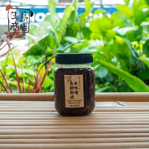 Organic Long Aged White Rice Miso (AKAMISO) – Halal Japanese Paste | Ikushima Store — 200 gram